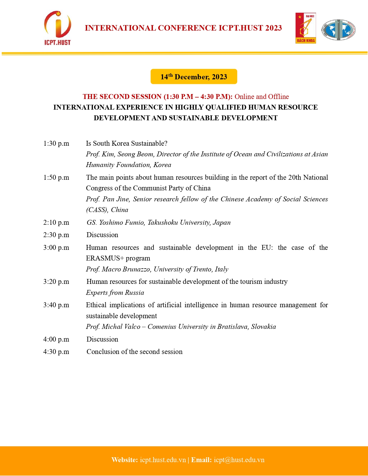 ICPT HUST 2023 agenda E page 0002